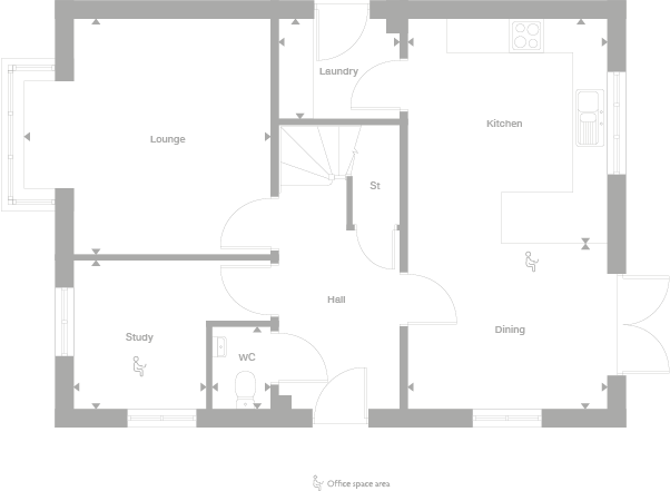 2D floor plan