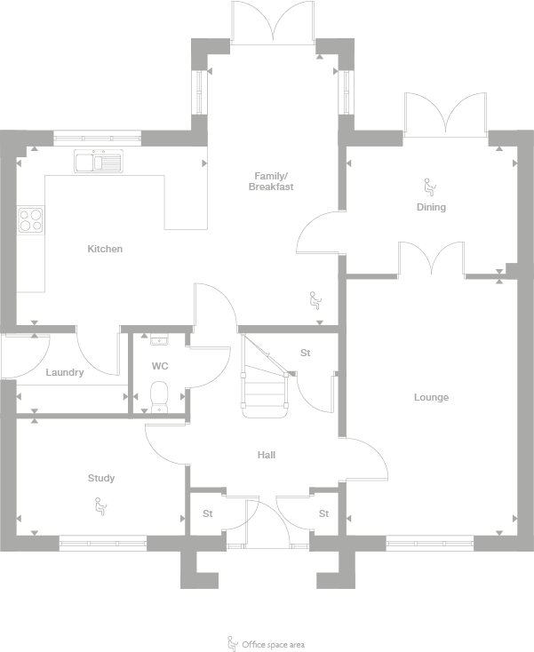 2D floor plan