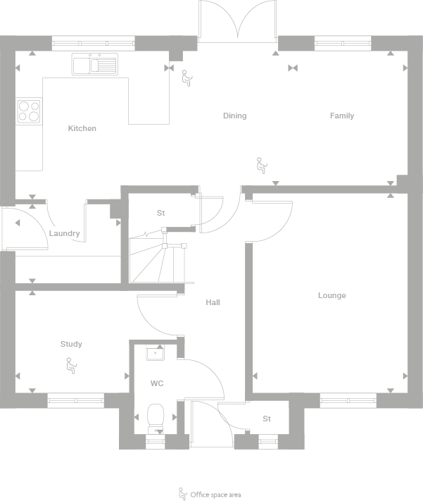 2D floor plan