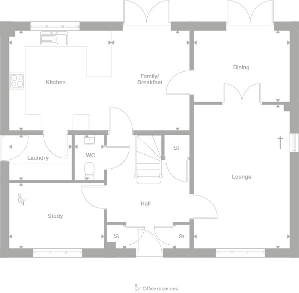 2D floor plan