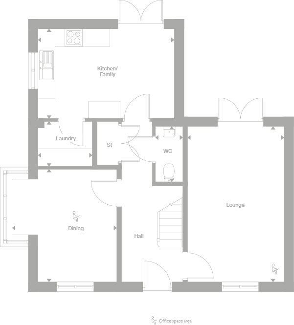 2D floor plan