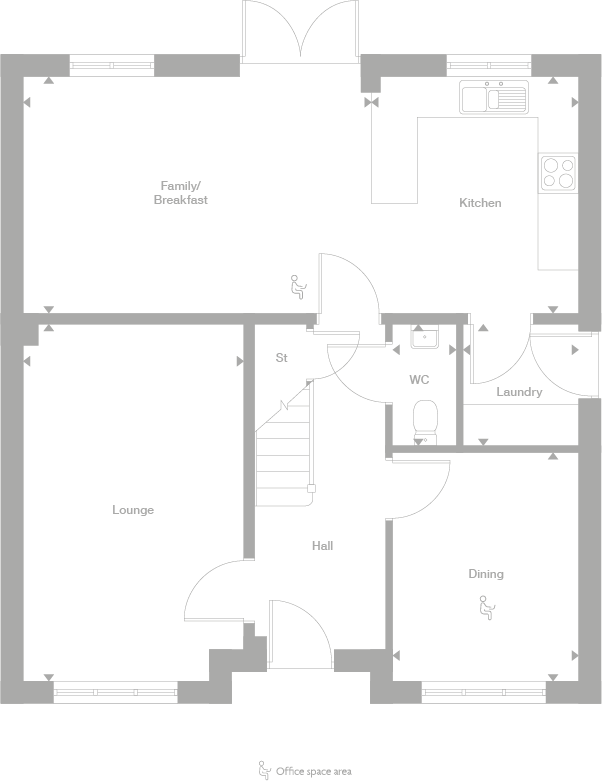 2D floor plan