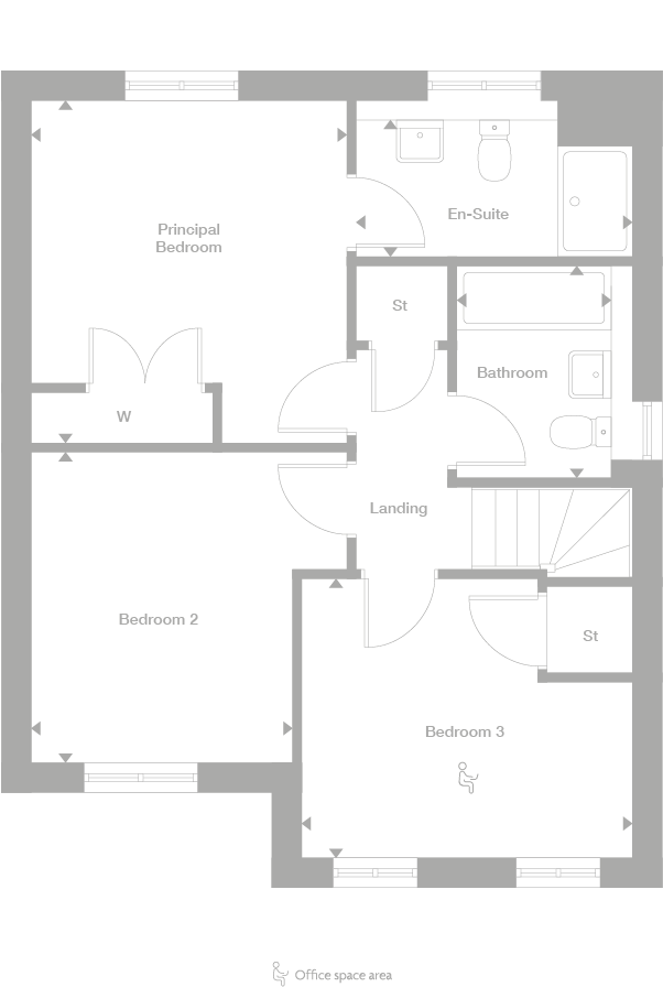 2D floor plan