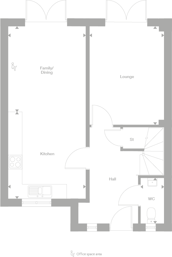 2D floor plan