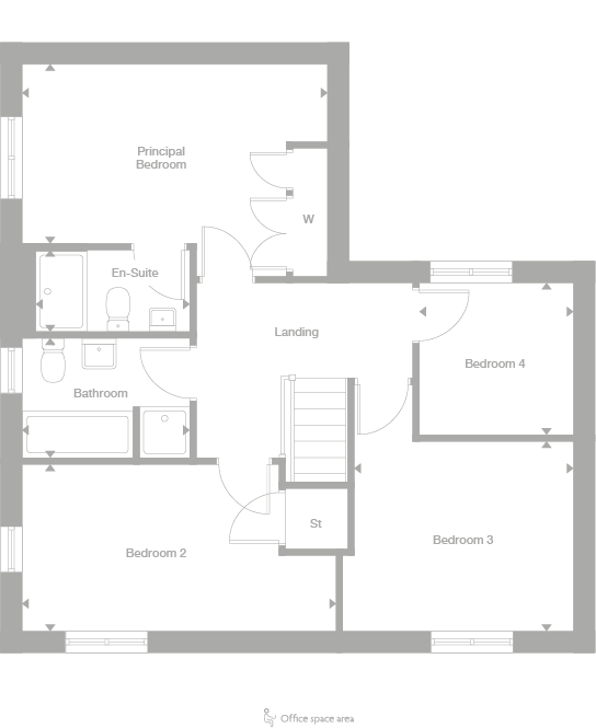 2D floor plan