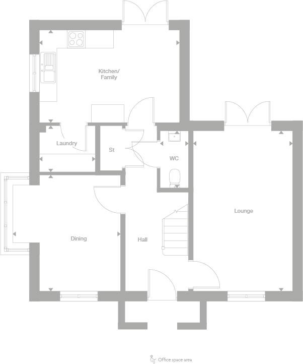 2D floor plan