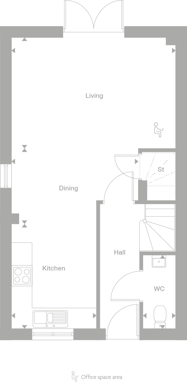 2D floor plan
