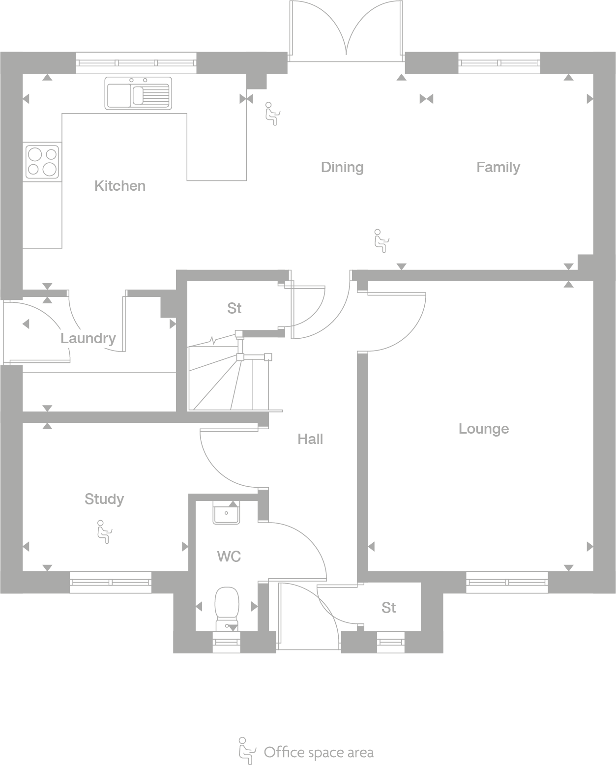 2D floor plan