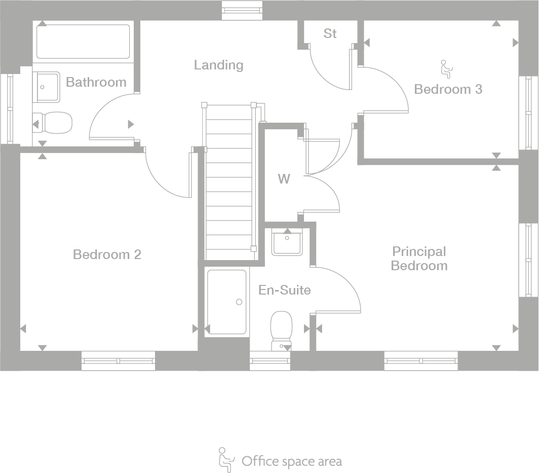2D floor plan