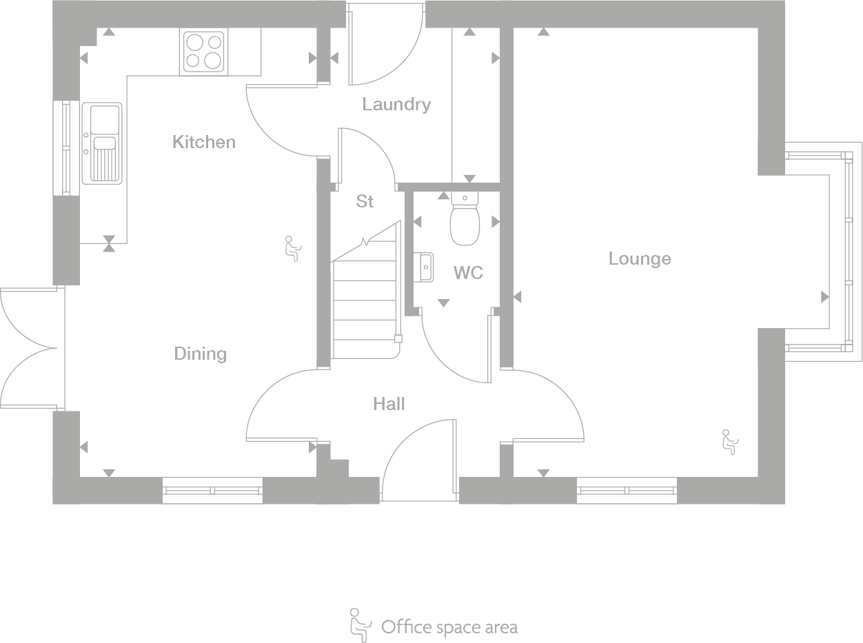 2D floor plan
