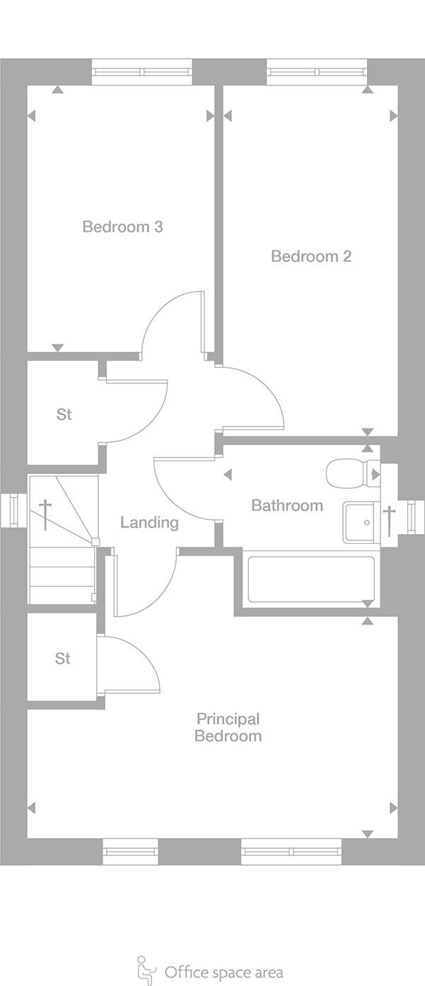 2D floor plan