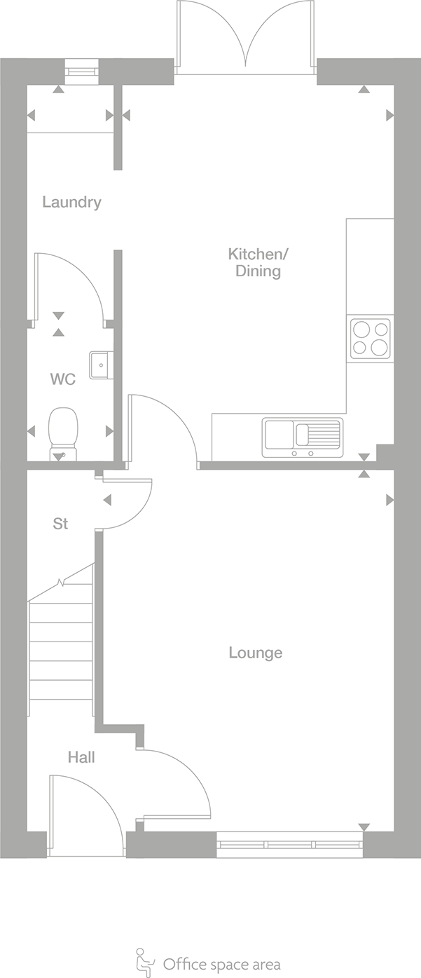 2D floor plan