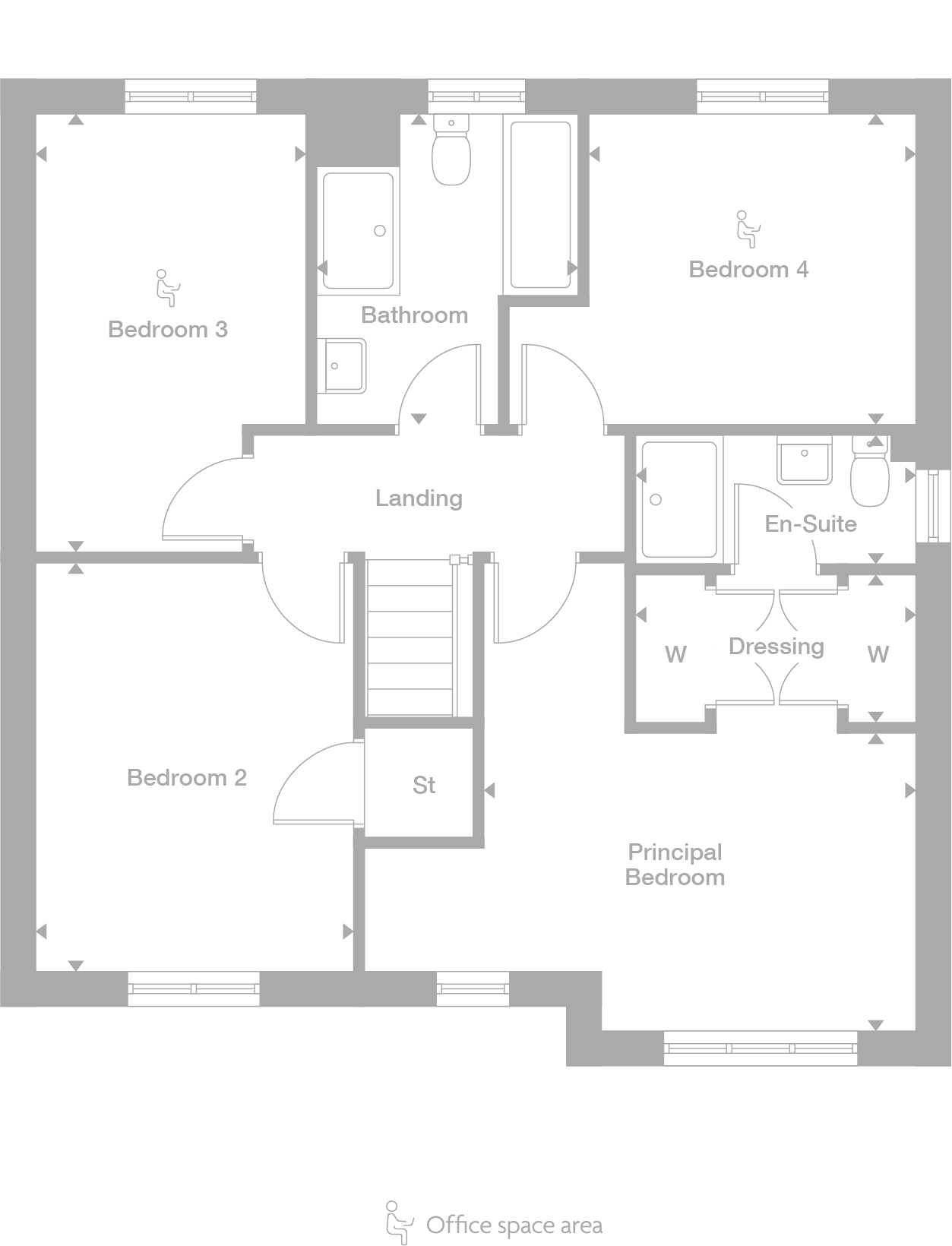2D floor plan