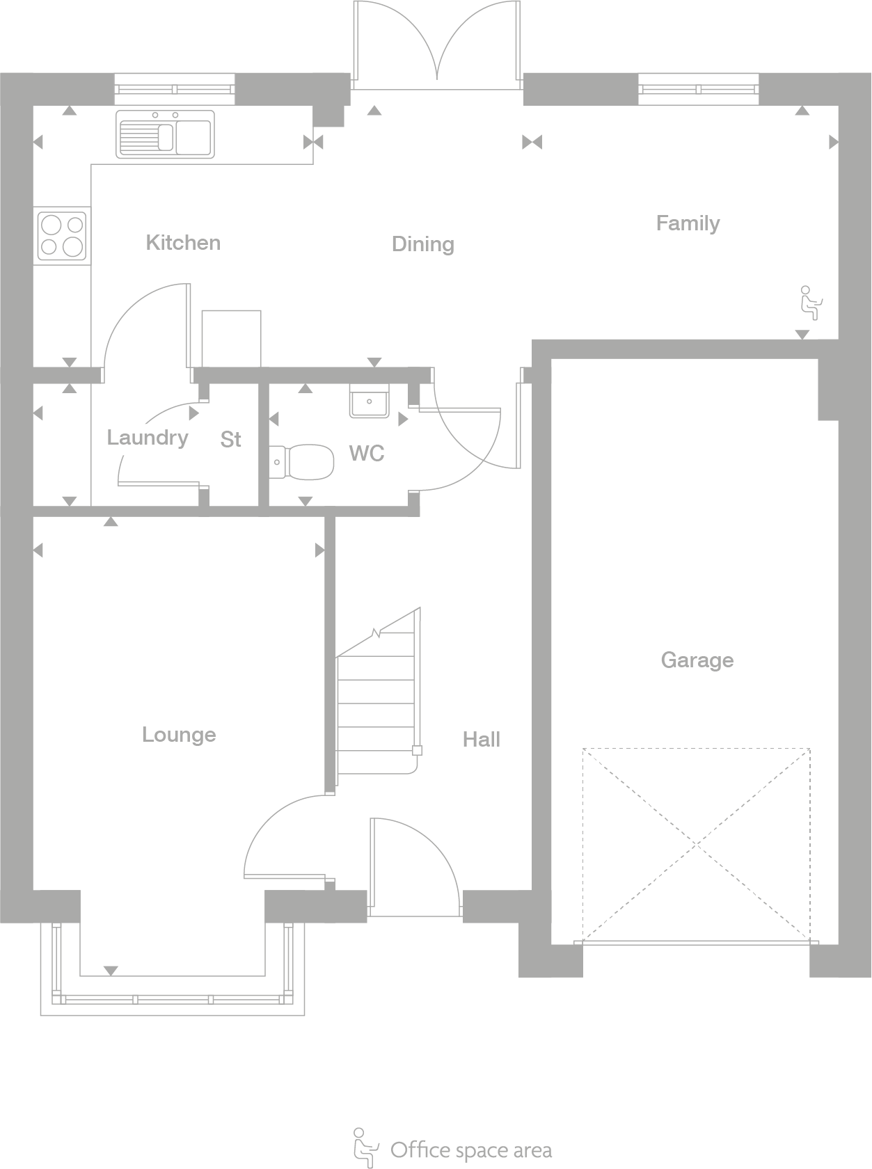 2D floor plan