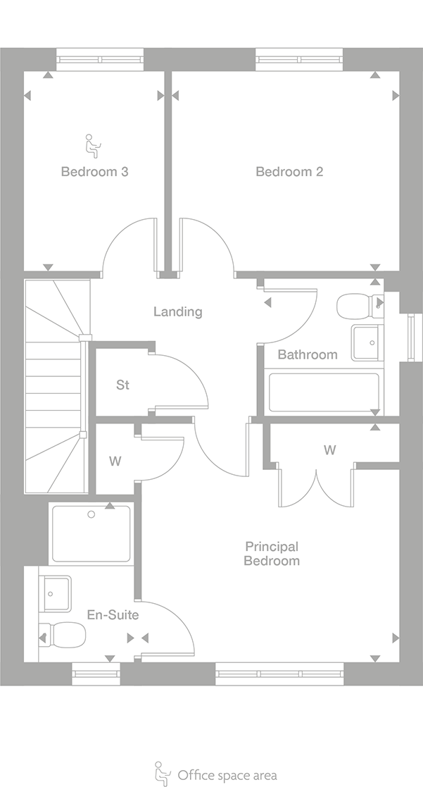 2D floor plan