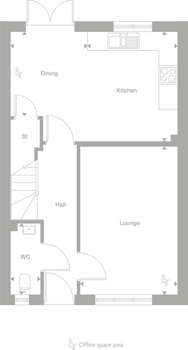 2D floor plan