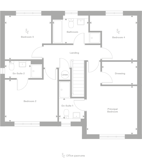 2D floor plan