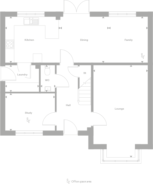 2D floor plan