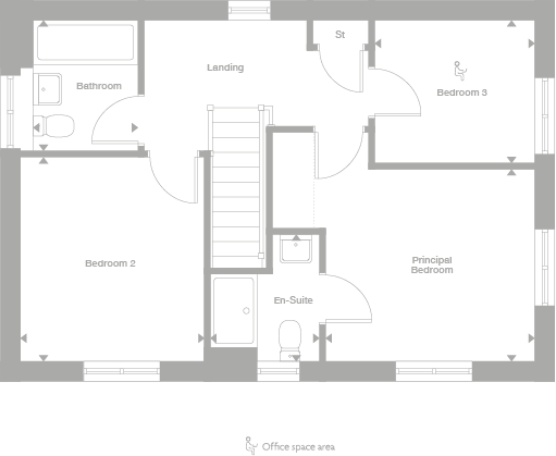 2D floor plan