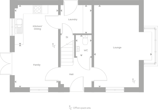 2D floor plan