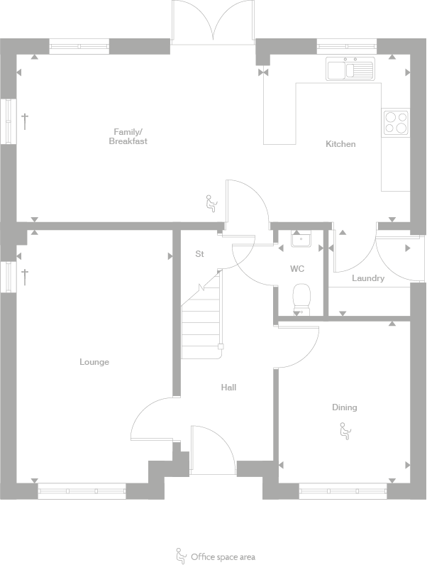 2D floor plan