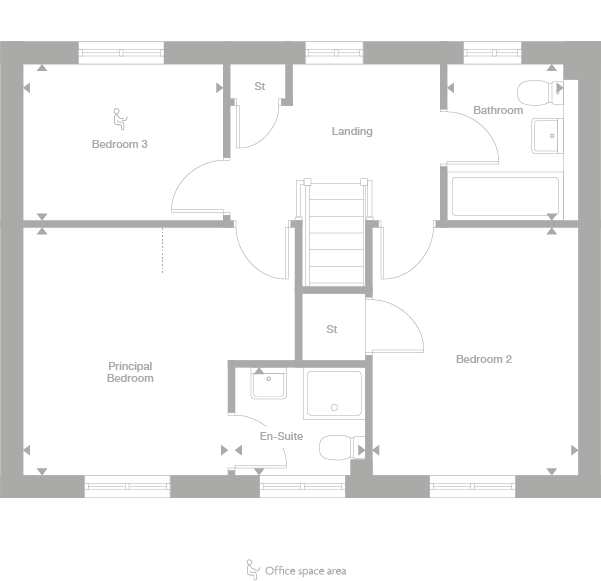 2D floor plan