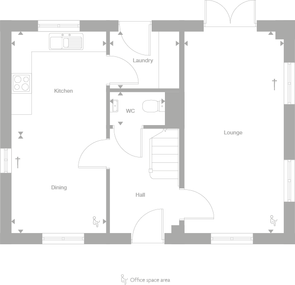 2D floor plan