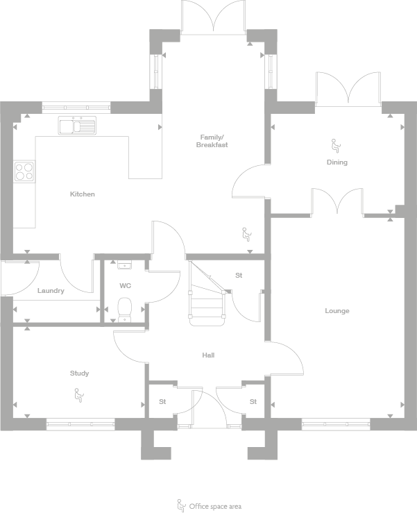 2D floor plan