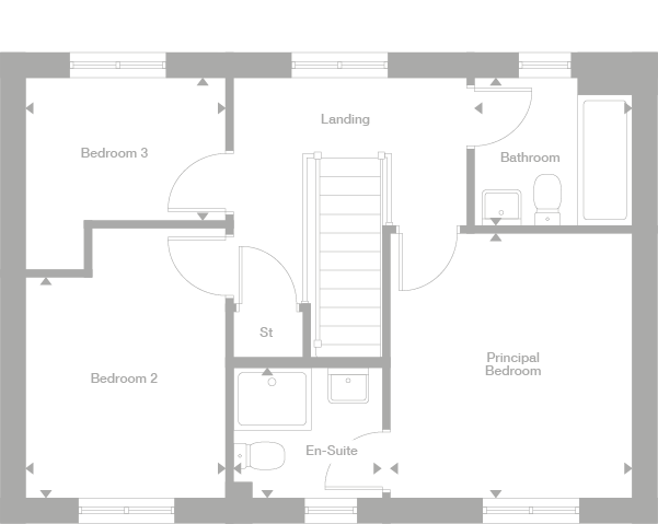 2D floor plan