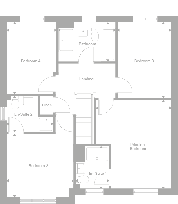 2D floor plan