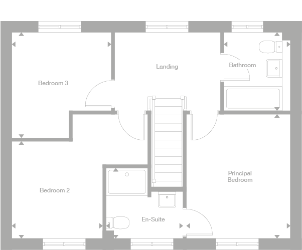 2D floor plan