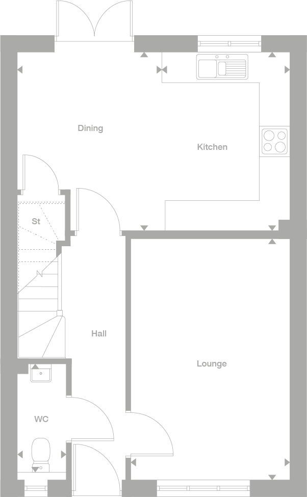 2D floor plan