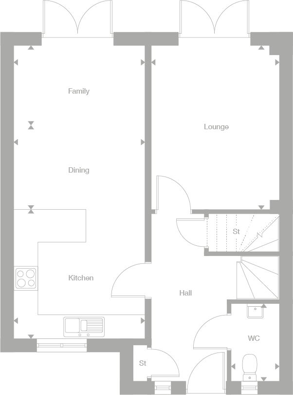 2D floor plan
