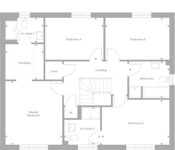 2D floor plan