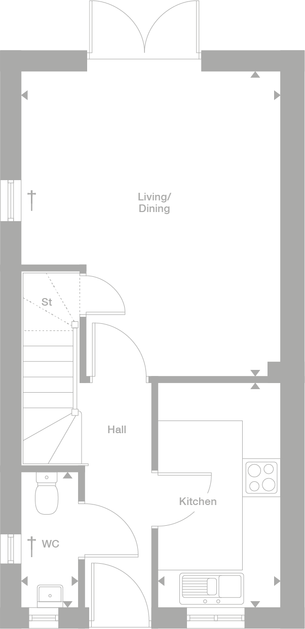 2D floor plan