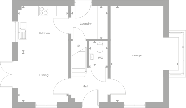 2D floor plan