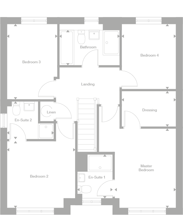 2D floor plan