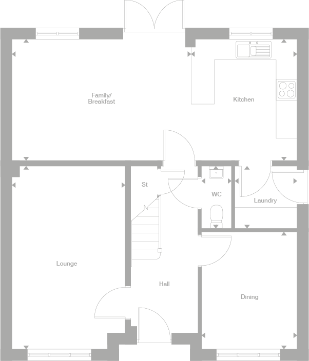 2D floor plan
