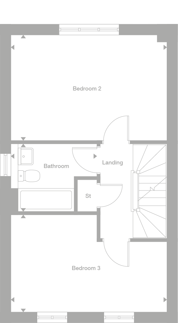 2D floor plan