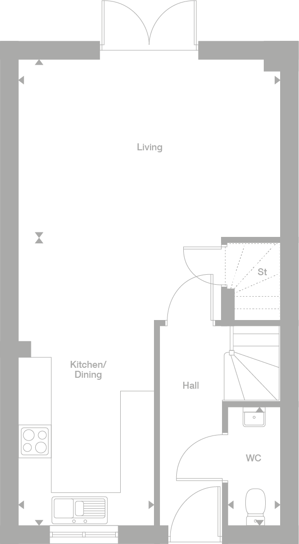 2D floor plan