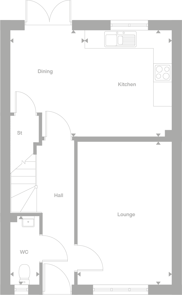 2D floor plan