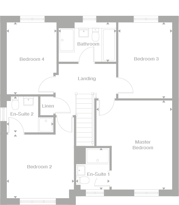 2D floor plan