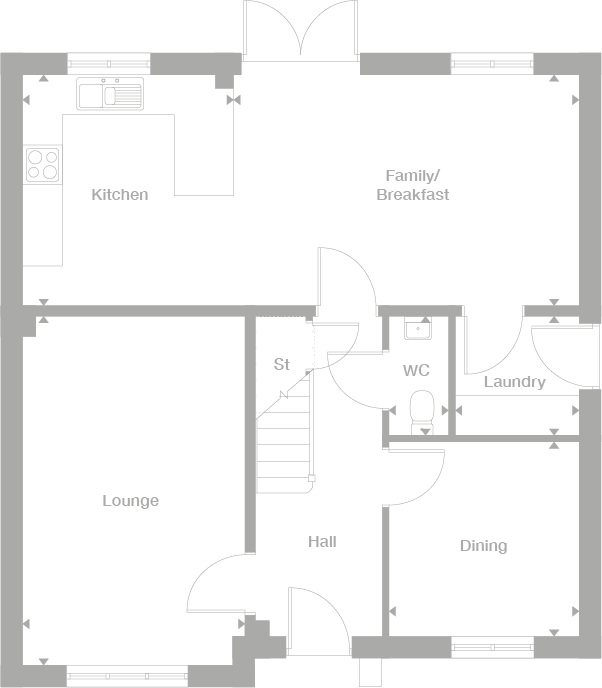 2D floor plan