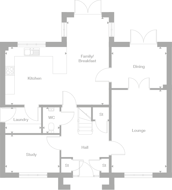 2D floor plan