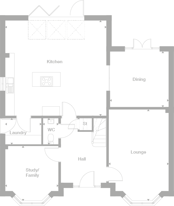 2D floor plan