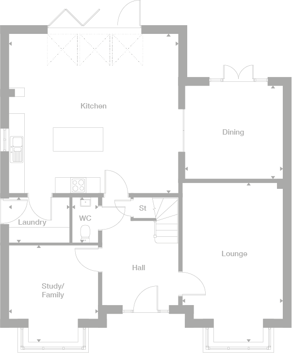 2D floor plan