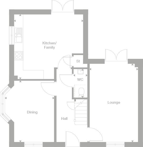 2D floor plan