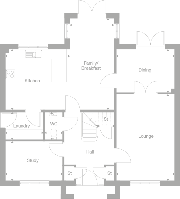 2D floor plan
