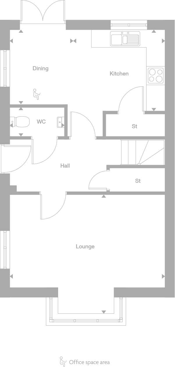 2D floor plan