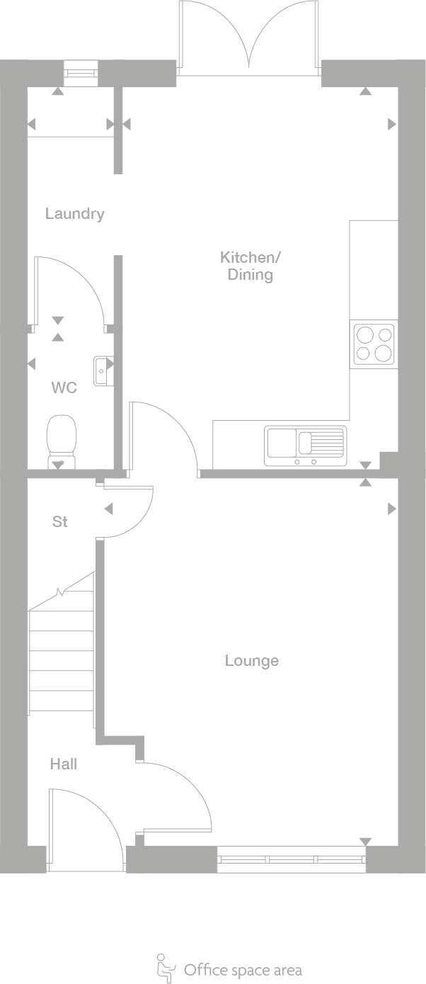 2D floor plan